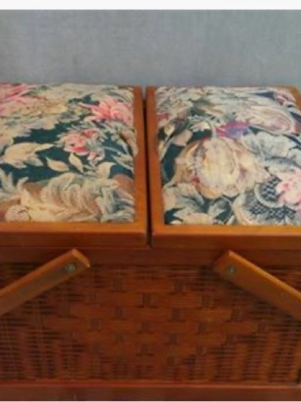 Antique Sewing Basket